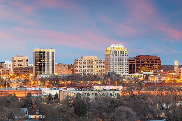 colorado springs skyline